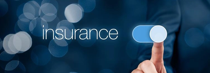 Chiropractic Traverse City MI Insurance Hero Blue graphic with the word Insurance.